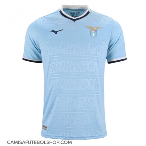 Camisa de time de futebol Lazio Replicas 1º Equipamento 2024-25 Manga Curta